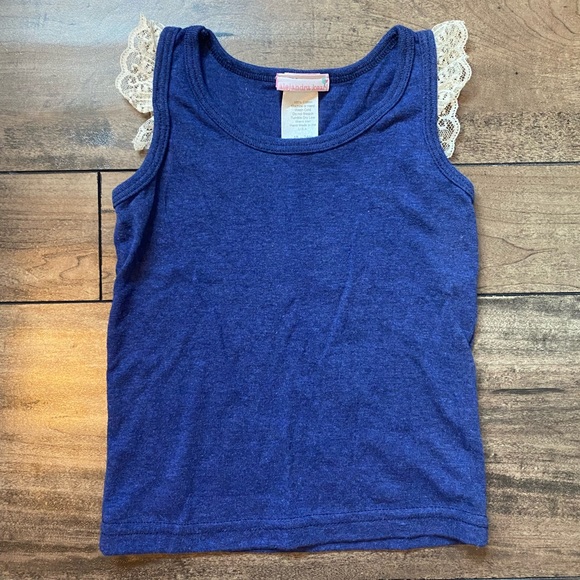 Alejandra Kearl tank, lace cap sleeves, size 18-24m - Picture 1 of 4